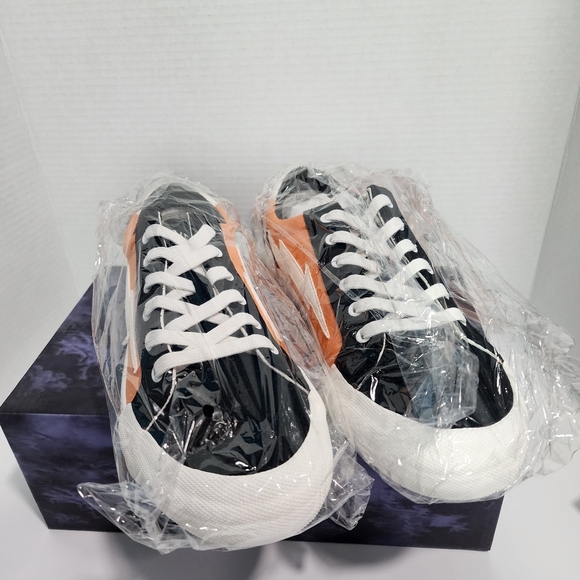 REVENGE X STORM Orange & black size 9 skate shoes sneakers - Picture 4 of 5